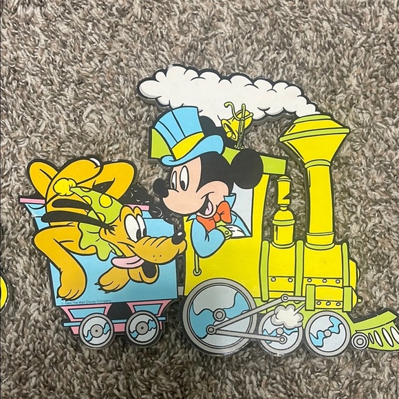 Disney Pink and Yellow Whimsical Art - Picture 2 of 6